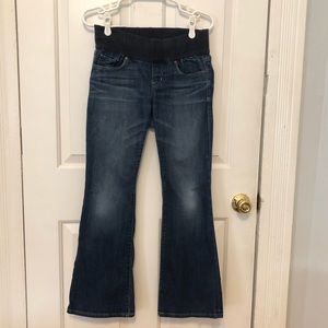 Gap bootcut maternity jeans, size 27/4.